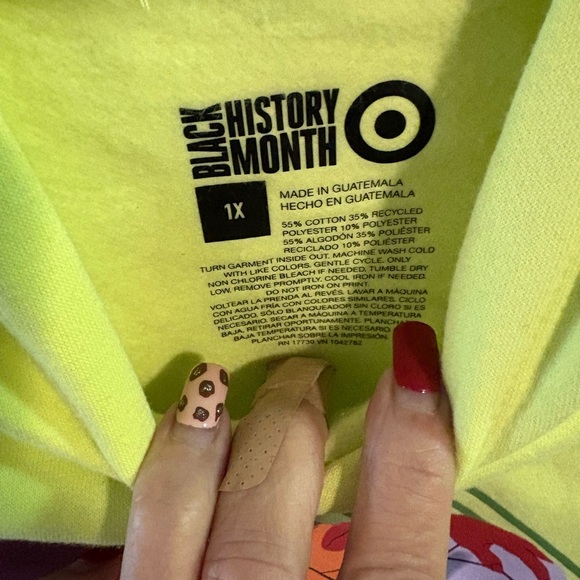 Target Lime Green Graphic Hoodie - Picture 2 of 4